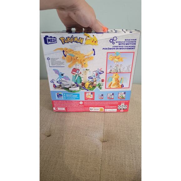 Mega Construx Pokémon Dragonite 387 Piece Building Set HKT25 – New Sealed Box... - Picture 3 of 6